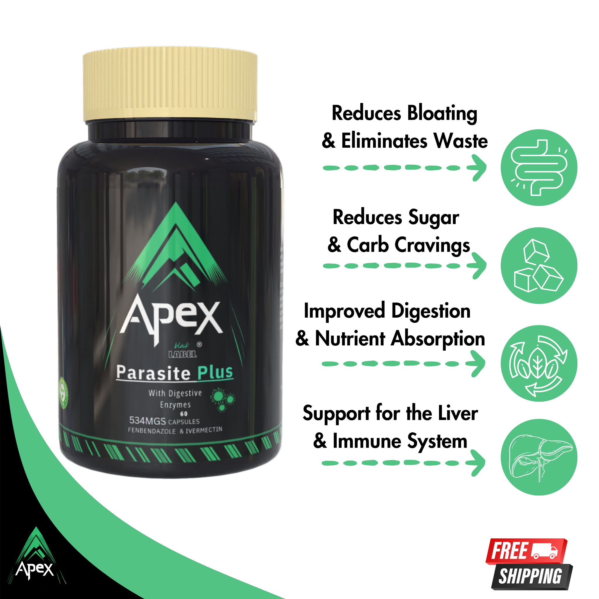 Parasite Plus & TUDCA Bundle €84.00