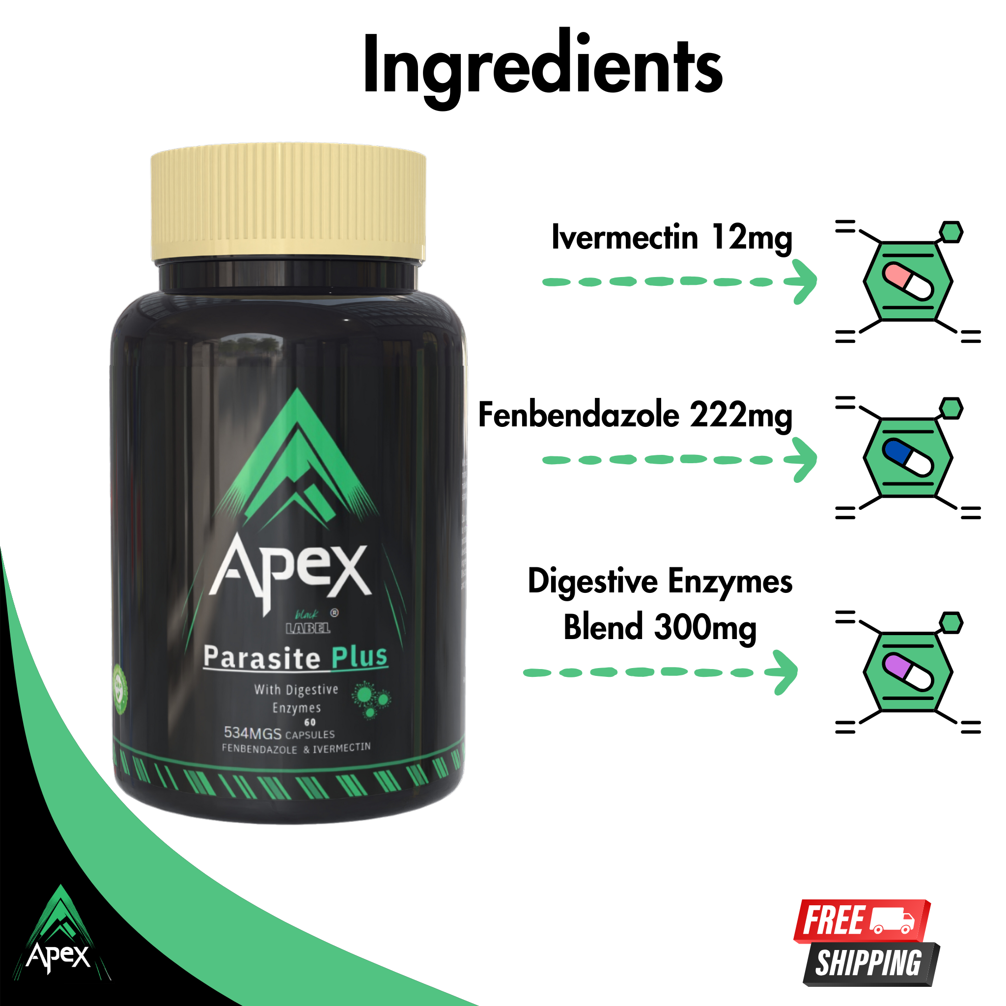 Parasite Plus & TUDCA Bundle €84.00