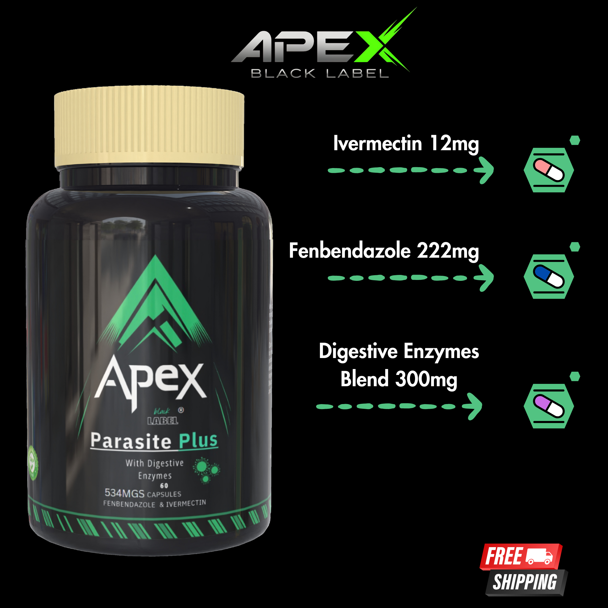 Parasite Plus & TUDCA Bundle €84.00