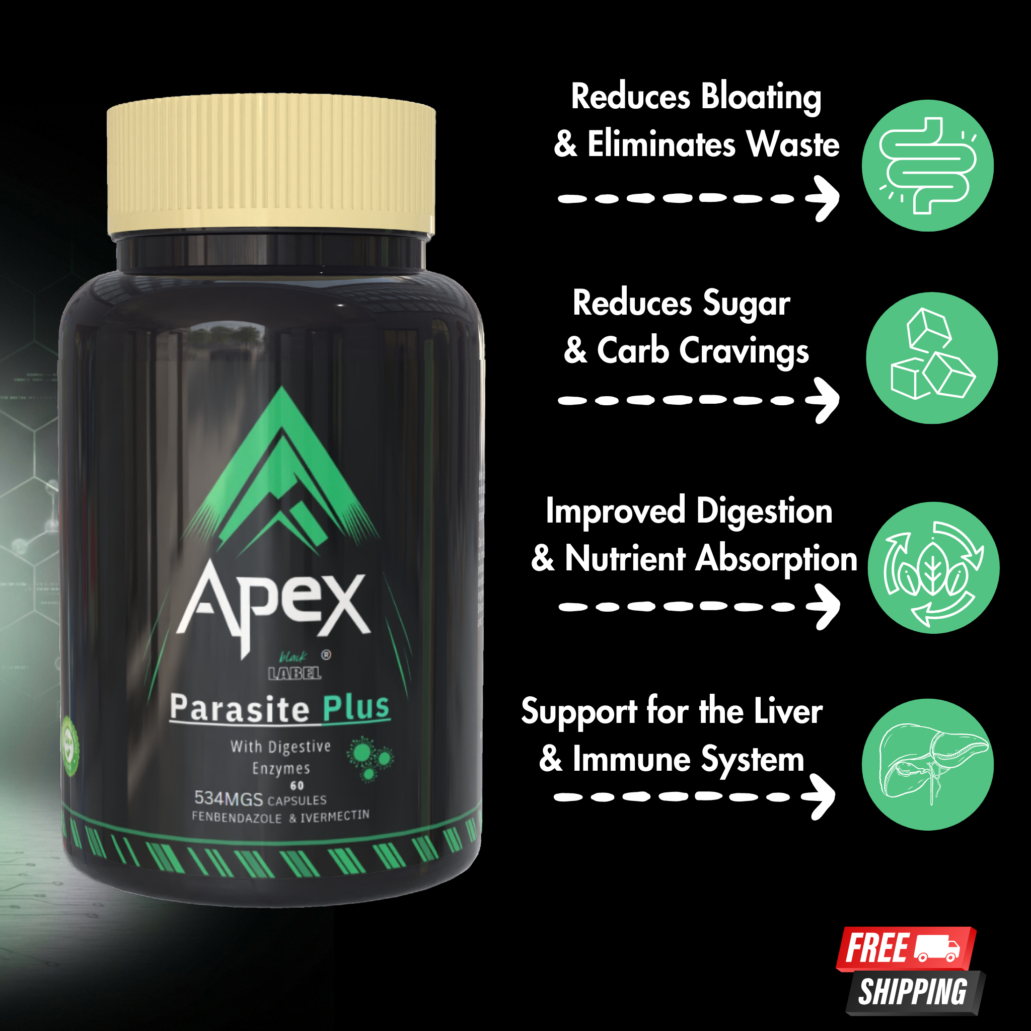 Parasite Plus & TUDCA Bundle €84.00