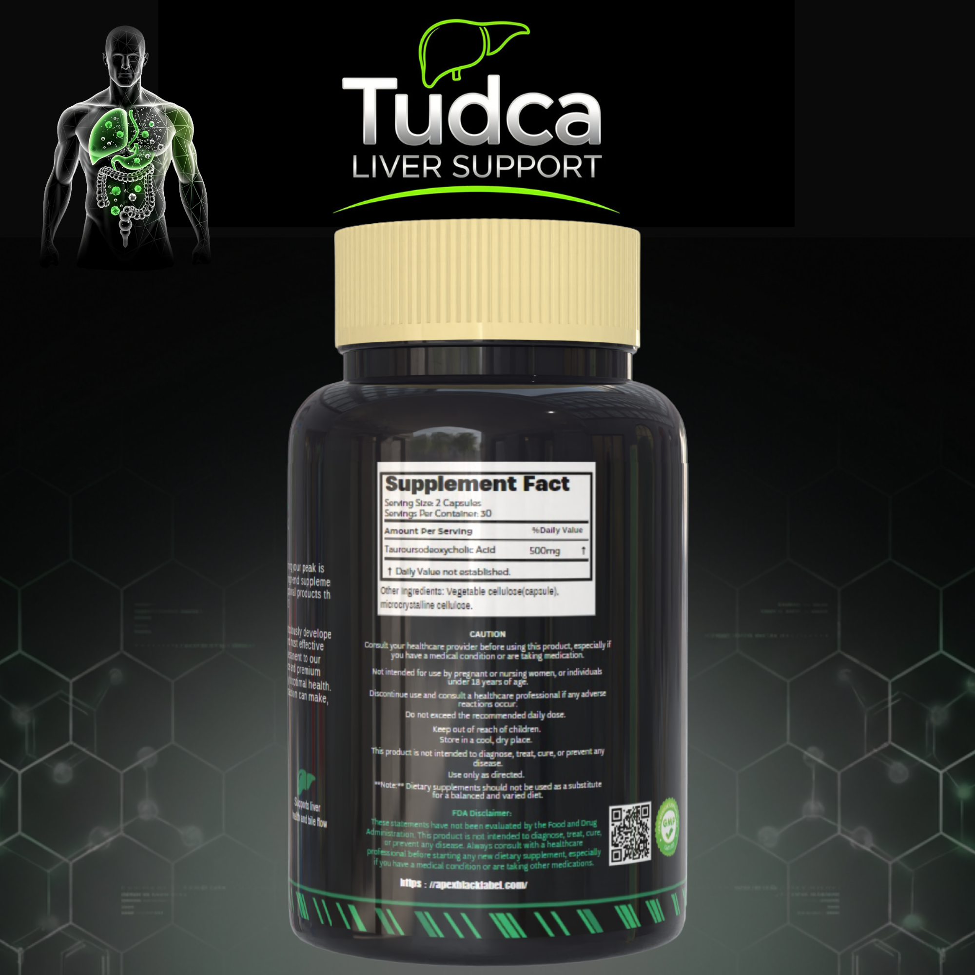 TUDCA 500mg $67.00