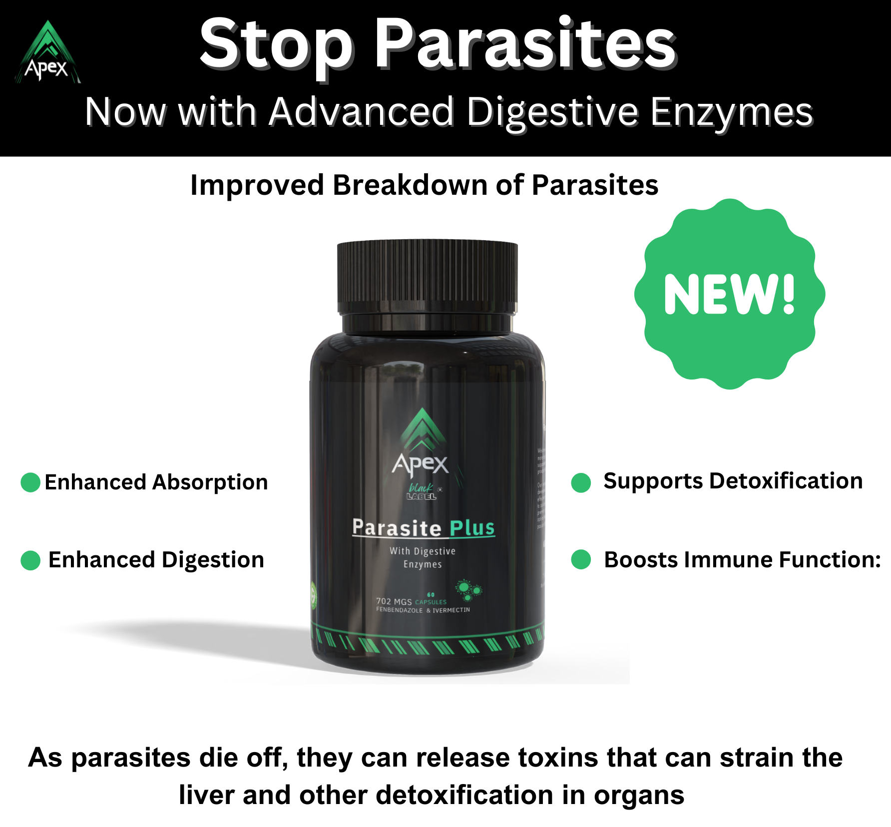 Parasite Plus with Digestive Enzymes